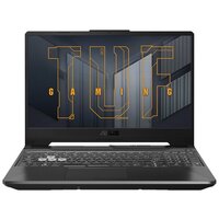 15.6" Ноутбук ASUS TUF Gaming F15 FX506HC-HN002 1920x1080, Intel Core i5 11400H 2.7 ГГц, RAM 8 ГБ, DDR4, SSD 512 ГБ, NVIDIA GeForce RTX 3050, без ОС, 90NR0723-M00MC0, серый