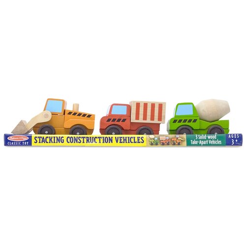 Классические игрушки Конструктор Строительный транспорт - Melissa&Doug 3076