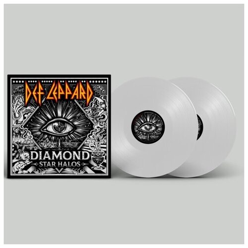 виниловая пластинка def leppard diamond star halos red Def Leppard-Diamond Star Halos (Clear Vinyl)*sealed! Universal LP EC (Виниловая пластинка 2шт)