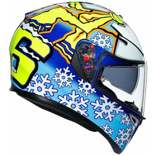 фото Шлем agv k-3 sv top - rossi winter test 2016