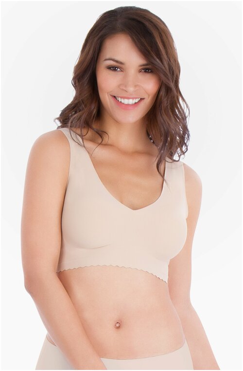 Belly Bandit (США) Бюстгальтер для кормления Anti Bra V-Neck телесного цвета S