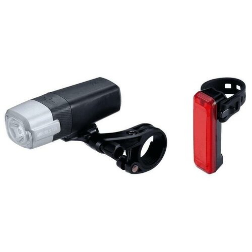 фото Фонари (комплект) bbb 2020 lightset combostrike 500 + bls-82 rear signal centermount + go mount black