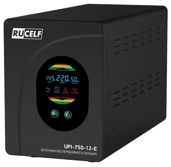 Источник бесперебойного питания Rucelf UPI-750-12-E (без АКБ)