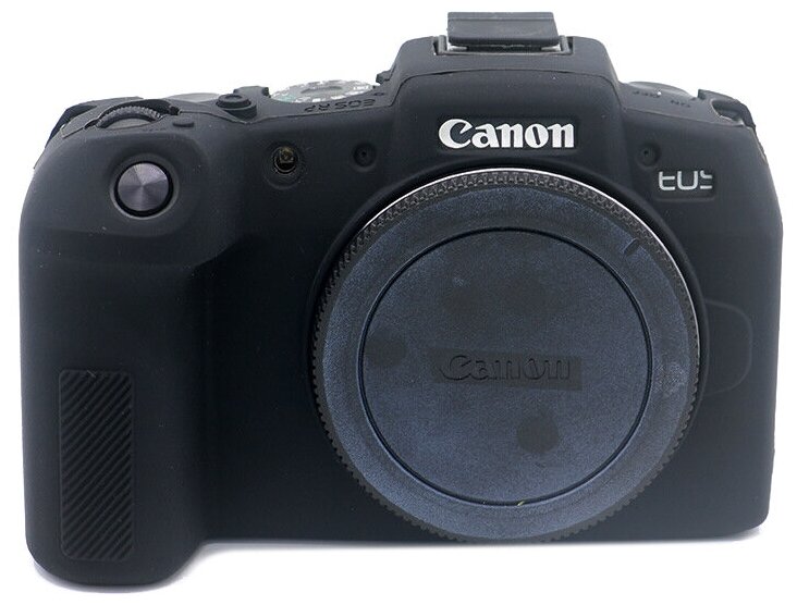 Защитный силиконовый чехол MyPads для фотоаппарата Canon EOS RP черный