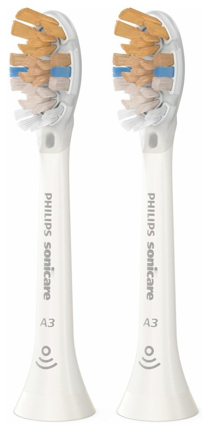 Набор насадок Philips HX9092/10 для звуковой щетки, белый, 2 шт. - фотография № 1
