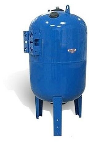 Гидроаккумулятор вертикальный синий Zilmet ULTRA-PRO - 300л. (PN25, мемб. бутил, фланец стальной)