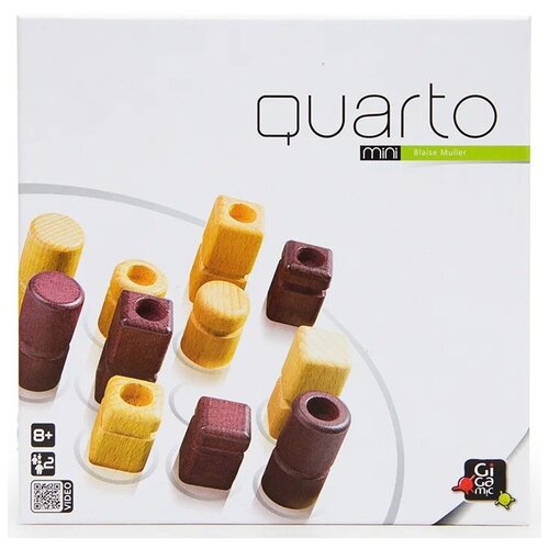 Настольная игра Gigamic QUARTO MINI, 1 шт. стиль жизни кварто