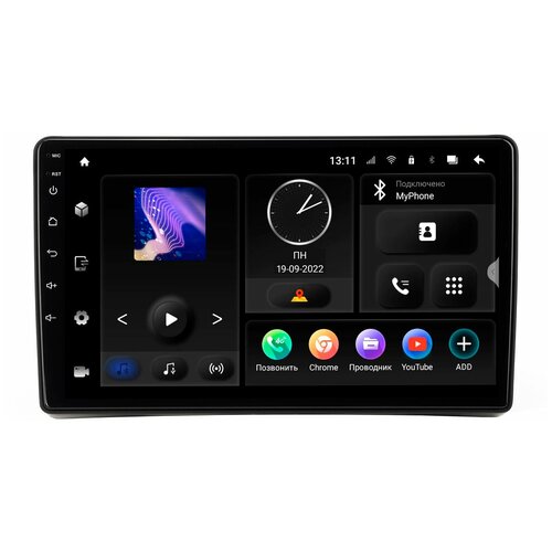 Магнитола Пежо / Peugeot Expert 2007-16 Android 10, Bluetooth, с экраном 9 дюймов / Incar TMX-2304-6