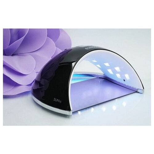 Купить Лампа для сушки ногтей рук SUN 6 UV/LED 48W, цвет - розовый, SUNUV