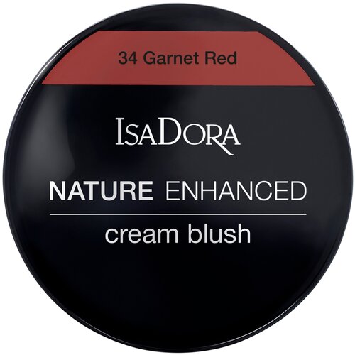 IsaDora Румяна кремовые Nature Enhanced Cream, 34 garnet red