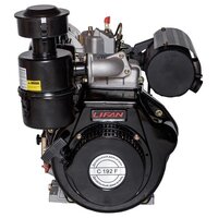 Двигатель дизельный Lifan Diesel 192F D25 (12.5л. с, 499куб. см, вал 25мм, ручной старт)