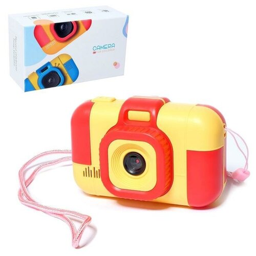фото Детский фотоаппарат «лучший фотограф», цвет красный сима-ленд