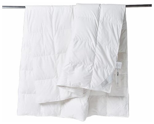 Одеяло кассетное из белого гусиного пуха с бортиком BELPOL STATUS 172х205 теплое