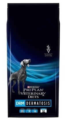 Сухой корм Purina Pro Plan Veterinary Diets DRM для собак, при дерматозах, 12кг Purina ProPlan - фото №14