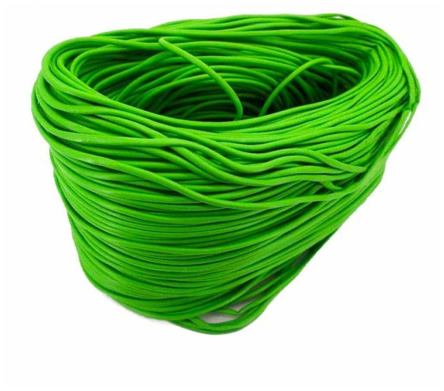 Кембрик - агротрубка ПВХ для подвязки 3 мм. 500м. 3кг / Веревка шнурок для подвязки растений - фотография № 1