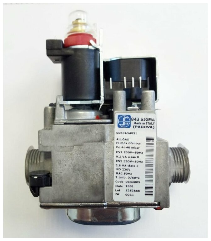 Газовый клапан G3/4 (20-50) KLO15 Protherm 0020025317