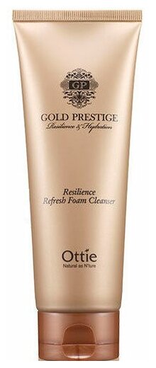 Пенка Ottie Увлажняющая пенка для упругости кожи / Gold Prestige Refresh Foam Cleanser 150 мл.