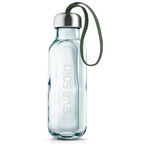 фото Бутылка, 500 мл, переработанное стекло, зеленая eva solo