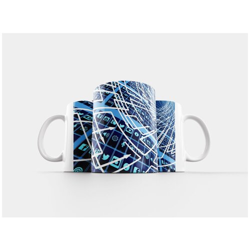 фото Кружка "мобильный, смартфон, app" 320 мл lotsprints