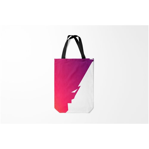 фото Сумка-шоппер / 31х42 см / геймерам / fortnite обертка и задний фон burnettie