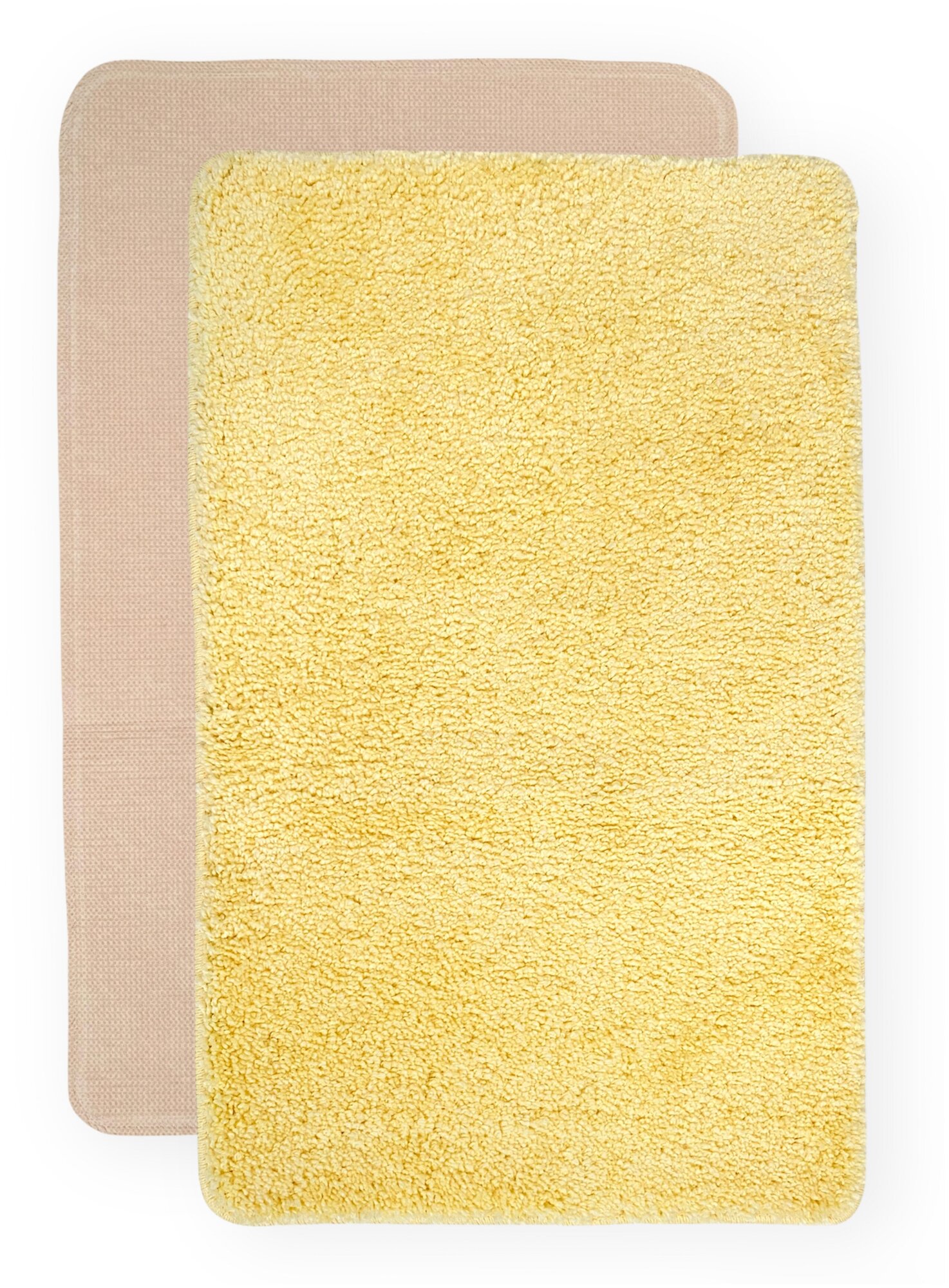 Коврик для ванной комнаты SHAGGY SOFT, 60х100 см. Yellow