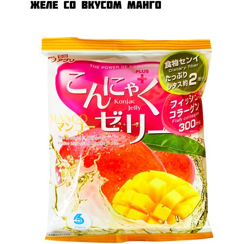 Желе конняку YUKIGUNI AGURI со вкусом манго 108г