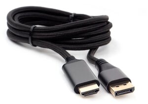 Фото DisplayPort-HDMI кабель Cablexpert CC-DP-HDMI-4K-6