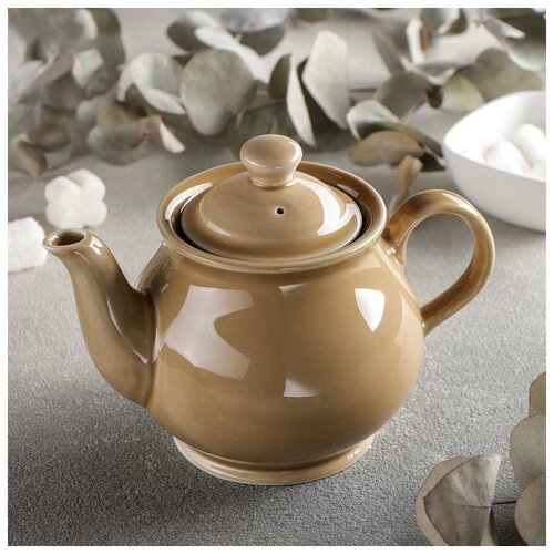 фото Чайник «акварель», 400 мл, цвет золотисто-коричневый mikimarket