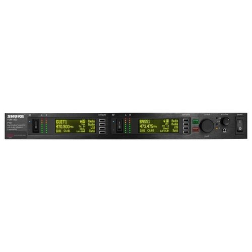 Shure P10TE J8E 554 626 МГц двухканальный передатчик системы персонального мониторинга PSM1000 23966600₽