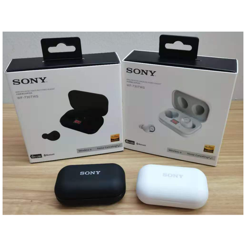 фото Гарнитура sony wf- xb730, bluetooth, вкладыши