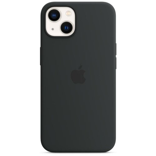 фото Чехол для apple iphone 13 silicone case with magsafe midnight