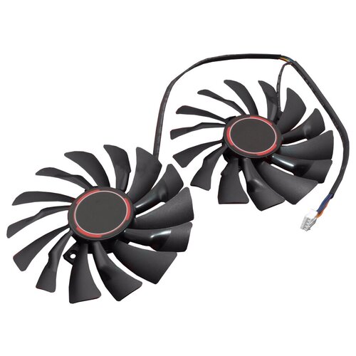 Кулер (вентилятор) для видеокарты MSI GTX 960 (двойной) new 2pcs lot pld10010s12hh gtx970 95mm 2pcs lot for msi gtx980ti gtx960 gtx950 r9 380 r9 390 r9 390x graphics card fan