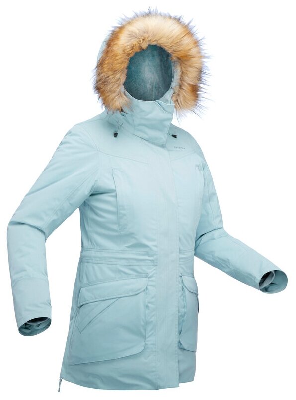 parka hiver imperméable de randonnée sh500 ultra warm