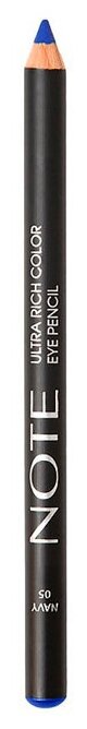 Карандаш для глаз насыщенного цвета Note Ultra Rich Color Eye Pencil т.05 Navy 1,1 г