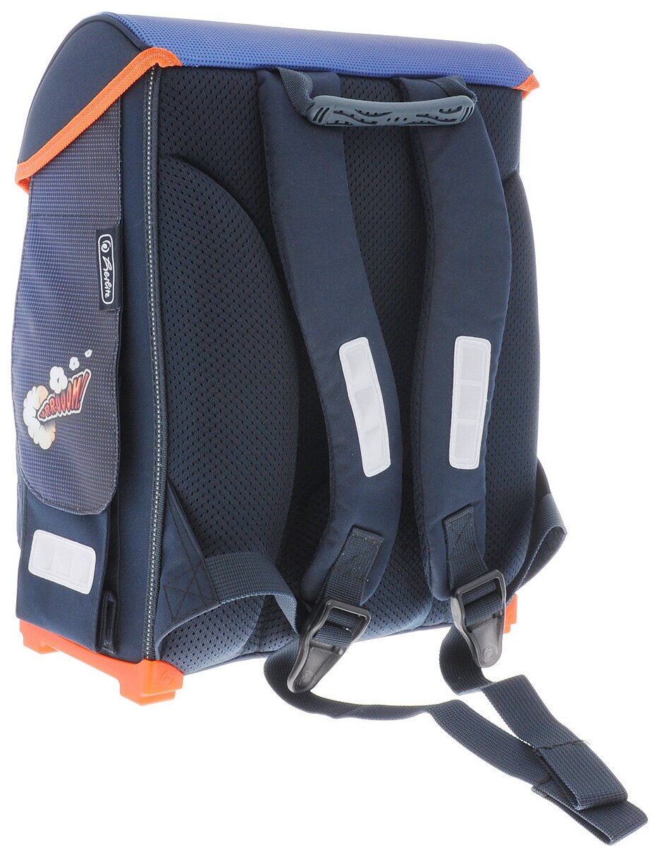 Ранец Herlitz, Smart Monster truck синий - фото №5