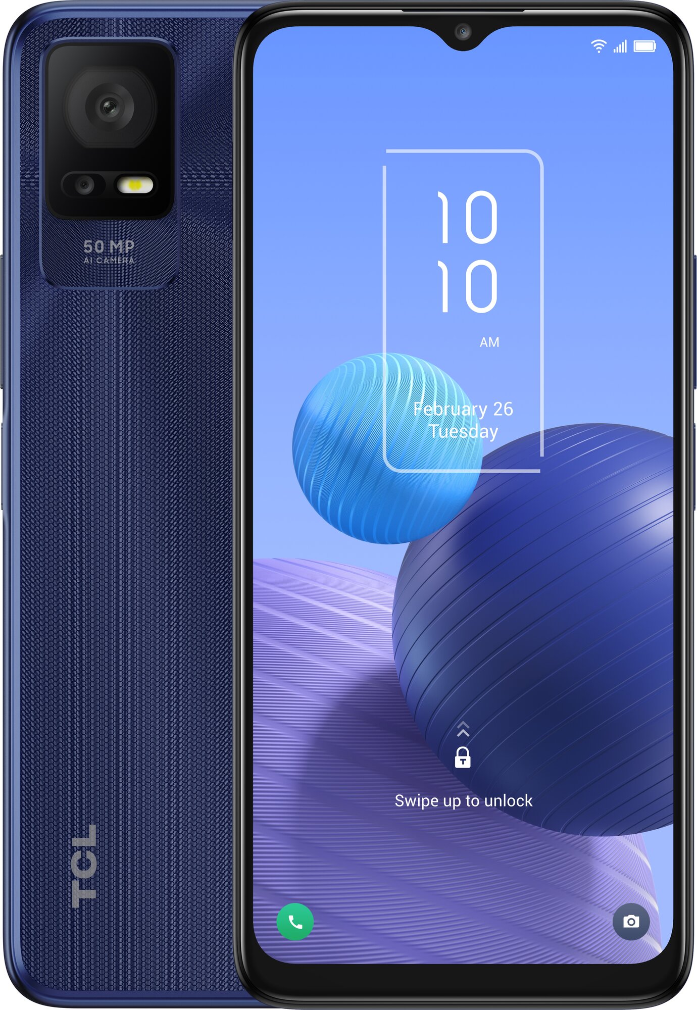 Смартфон TCL 408 Midnight Blue