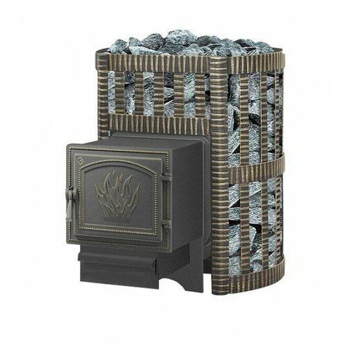 фото Чугунная печь для бани везувий легенда ковка 12 (261)