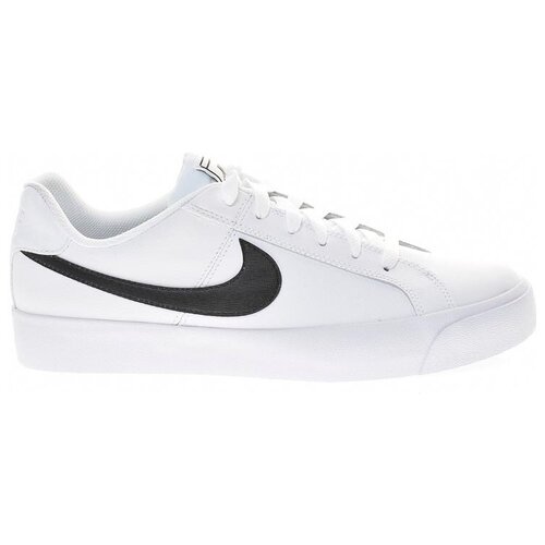 фото Кеды nike (court royale) мужские демисезонные, размер 44, цвет белый, артикул bq4222-103