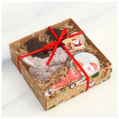 фото Подарочный набор «весёлый праздник» 19 х 6,5 х 19 см нет бренда