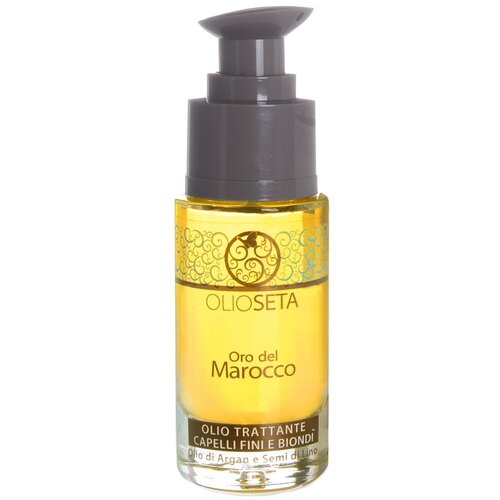 Купить Barex Olioseta Oro del Marocco Масло блонд-уход с маслом арганы и маслом семян льна для волос, 30 мл, бутылка