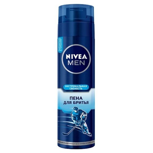 Nivea Пена для бритья Nivea Men Экстремальная свежесть, 200 мл