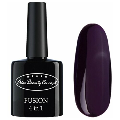 Alex Beauty Concept гель-лак FUSION 4 IN 1 GEL,7.5 мл, цвет темно-синий alex beauty concept гель лак fusion 4 in 1 gel 7 5 мл темно синий