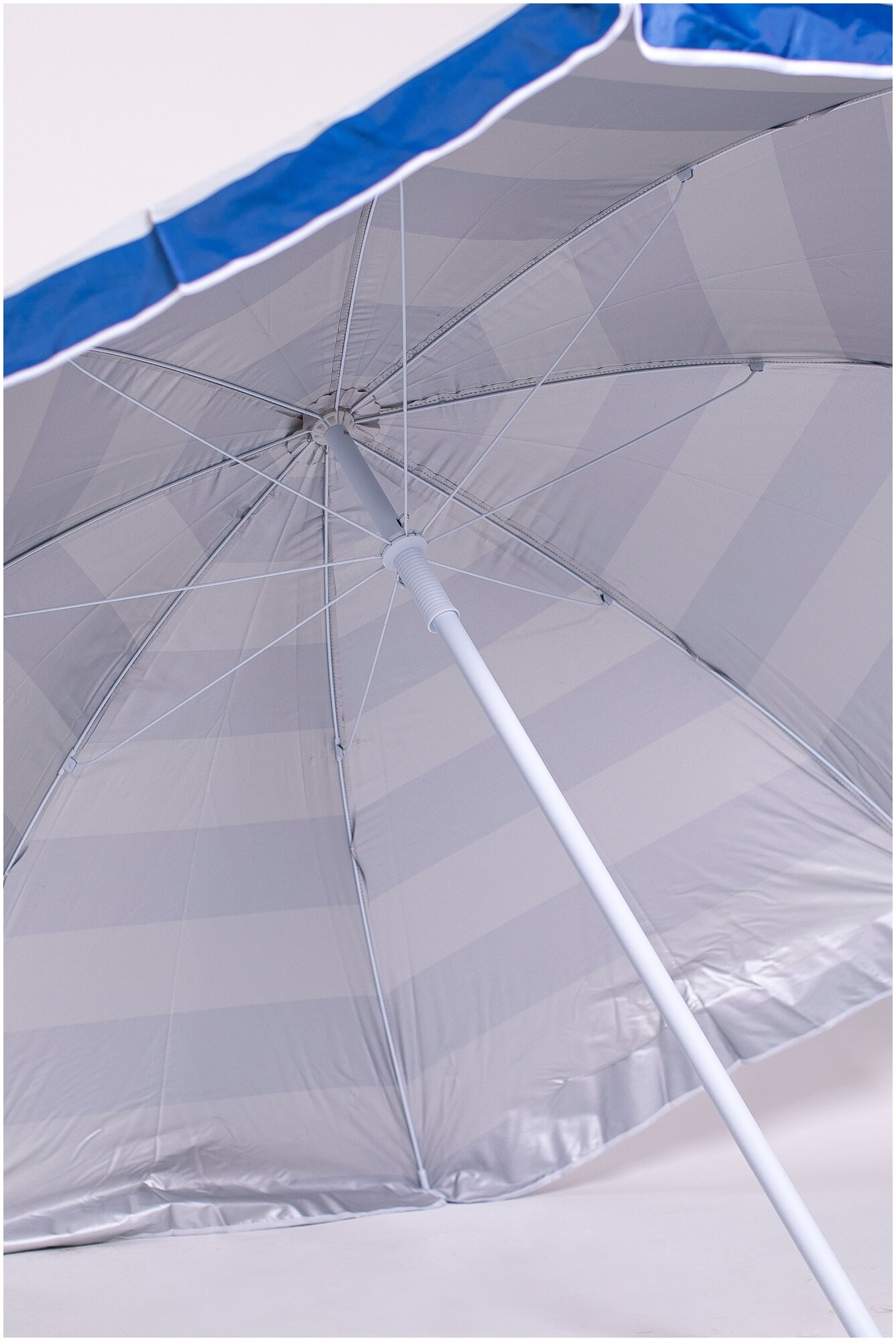 Зонт пляжный, солнцезащитный 2.0 м 8 спиц, . ткань-плащевка. - фотография № 6