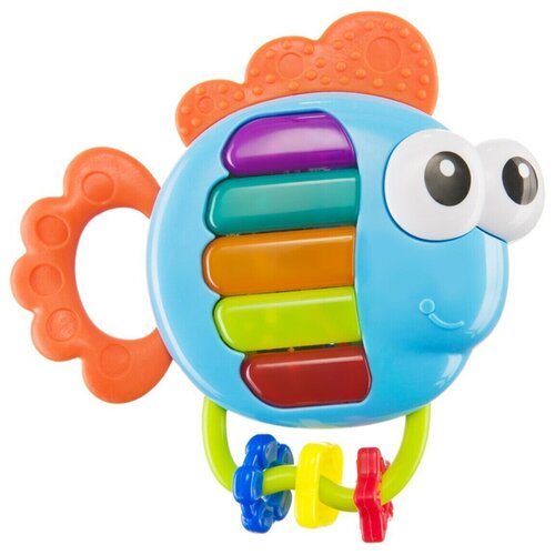 330369, Развивающая музыкальная игрушка Happy Baby Piano Fish happy baby развивающая игрушка спираль 330345