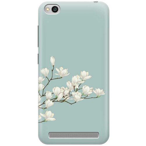 фото Re:pa накладка transparent для xiaomi redmi 5a с принтом "сакура на голубом"
