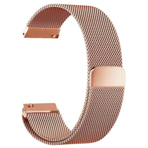 Сетчатый металлический ремешок для Mi Amazfit Bip Metal Mesh Strap (Rose Gold)