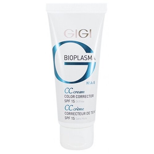 GIGI Bioplasma CC Cream - Джиджи Биоплазма Крем для коррекции цвета кожи с SPF 15, 75 мл -