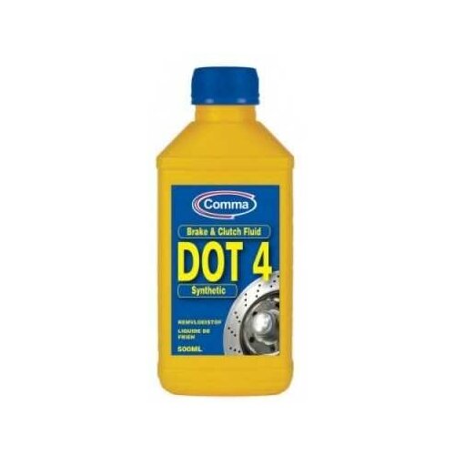 COMMA DOT 4 BRAKE FLUID (0,5L)_жидкость тормозная! DOT 4\ COMMA BF4500M