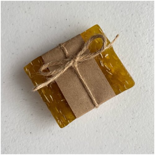 Мыло ручной работы мед с овсяными хлопьями / Натуральное мыло