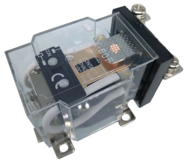 фото Автоматический выключатель Реле силовое JQX-60F/1Z-12V 2P 60А 60кА